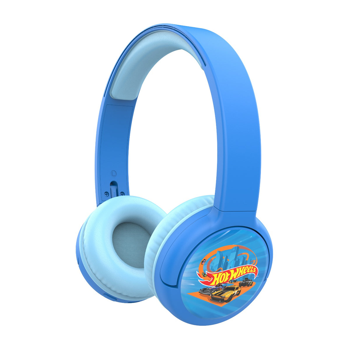 Hot Wheels Kids Wireless Headphones - Blue 3