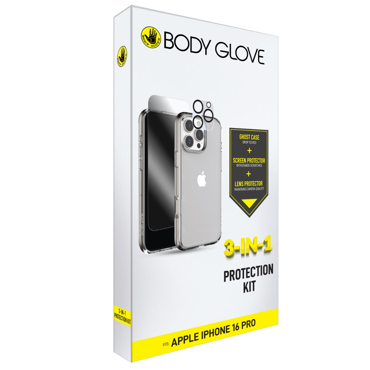 Body Glove 3-In-1 Protection Bundle - Apple iPhone 16 Pro - Multicolour 5