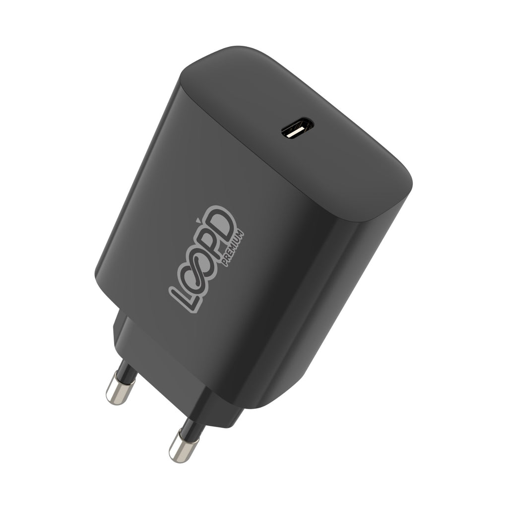 LOOP'D 1 Port PD Home Charger 20W - Black 4