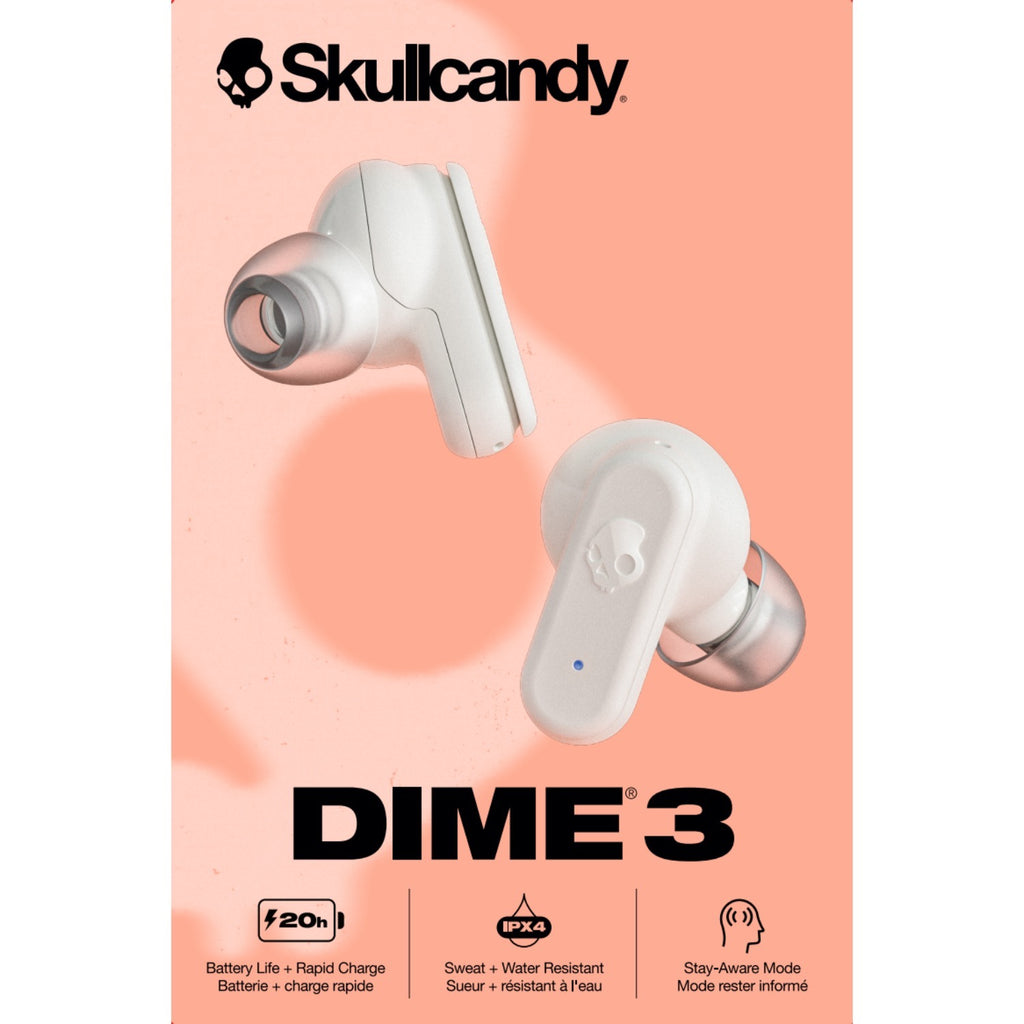 Skullcandy Dime® 3 True Wireless Earbuds - Bone 7