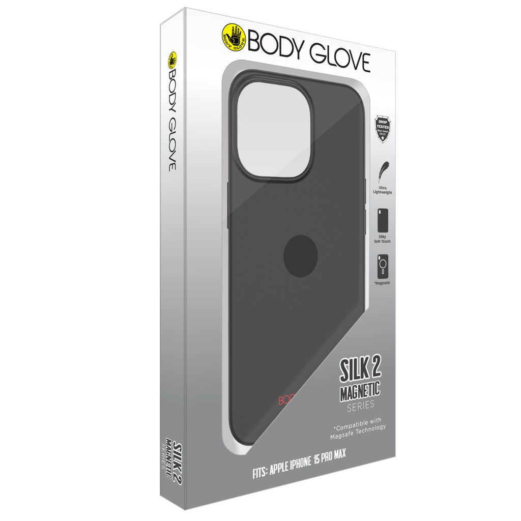 Body Glove Silk2 Magnetic Case - Apple iPhone 15 Pro Max - Black 10