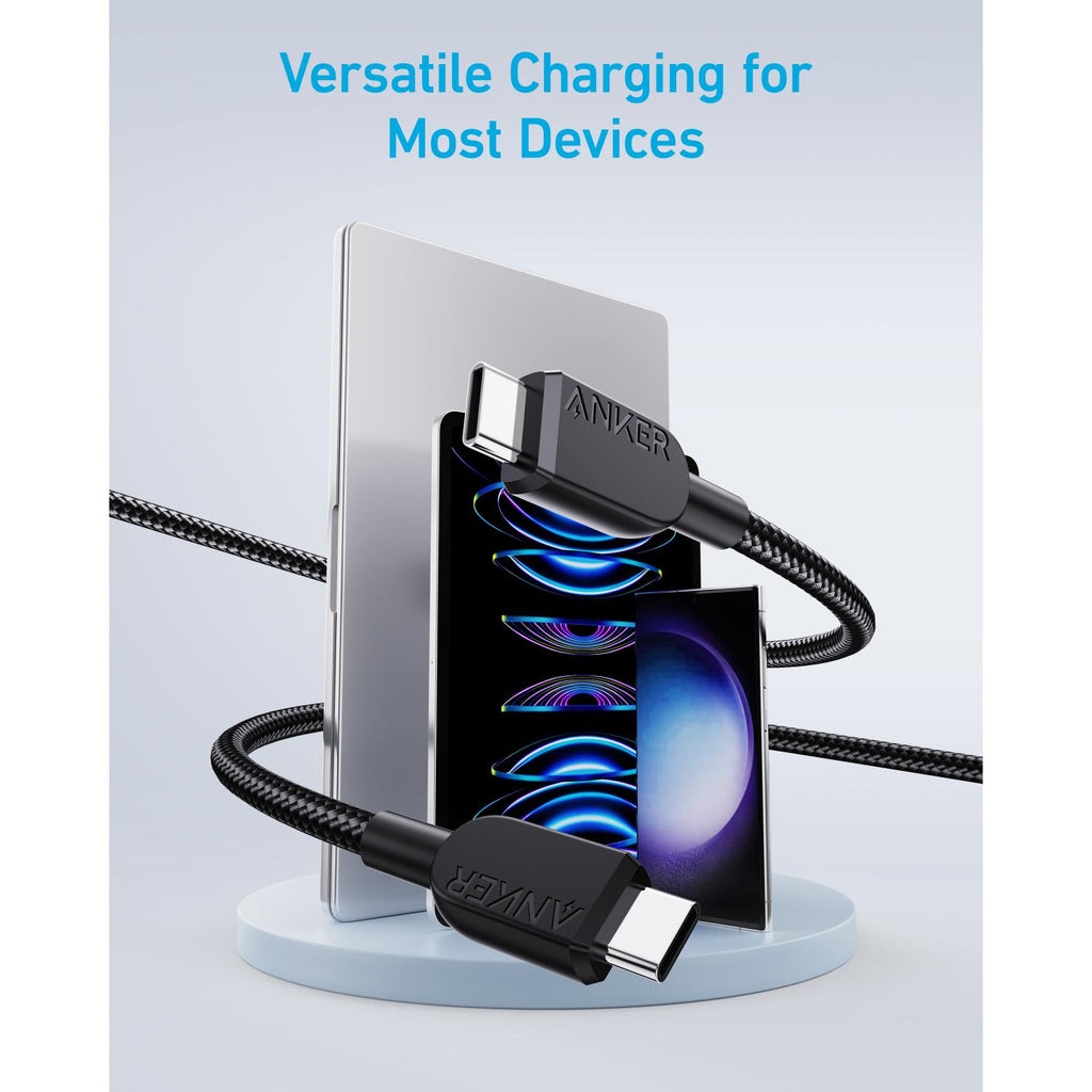 Anker 310 USB-C To USB-C Cable 60W 0.9M - Black 3